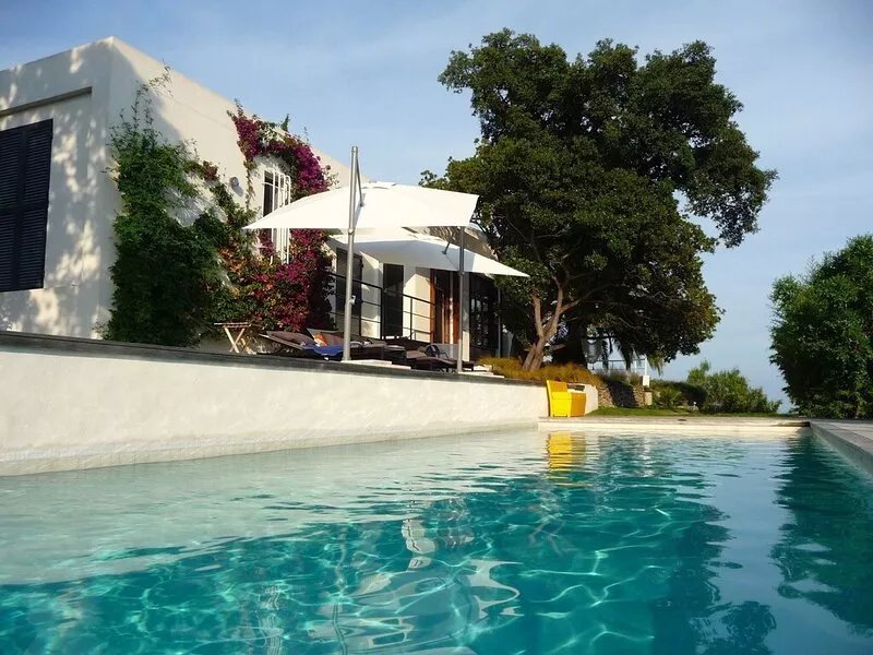 Ultra-stylish villa, stunning views, fabulous 12m pool. Perfect for families.