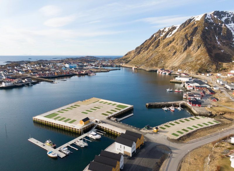 Reineholmen Lofoten Bobilcamp