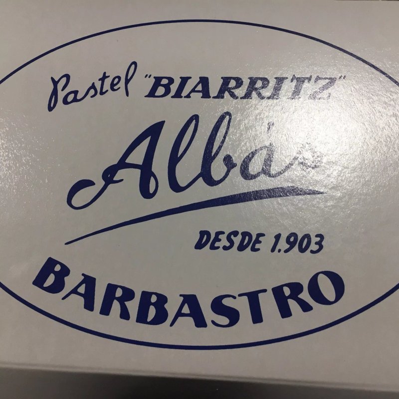 Pasteleria Biarritz Albas