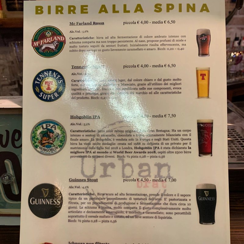 Urban Brat Pub Osteria a Bologna