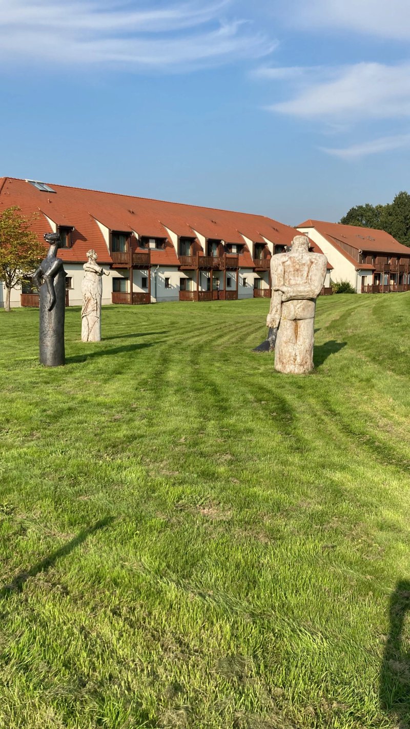 Skulptur Reiter Auf Schwein Von Ute Hartwig-Schulz