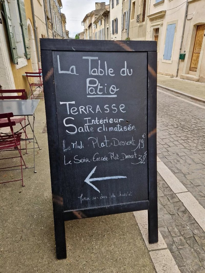 La Table Du Patio