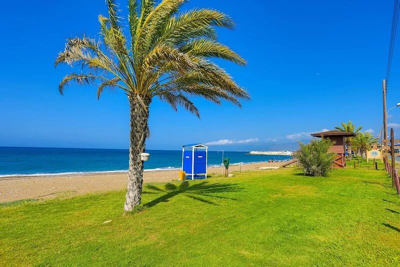 Maria Latchi: Private villa with pool above Latchi, sea views, a few minutes