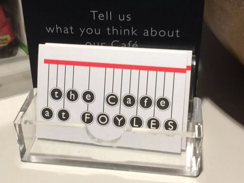 The Cafe at Foyles