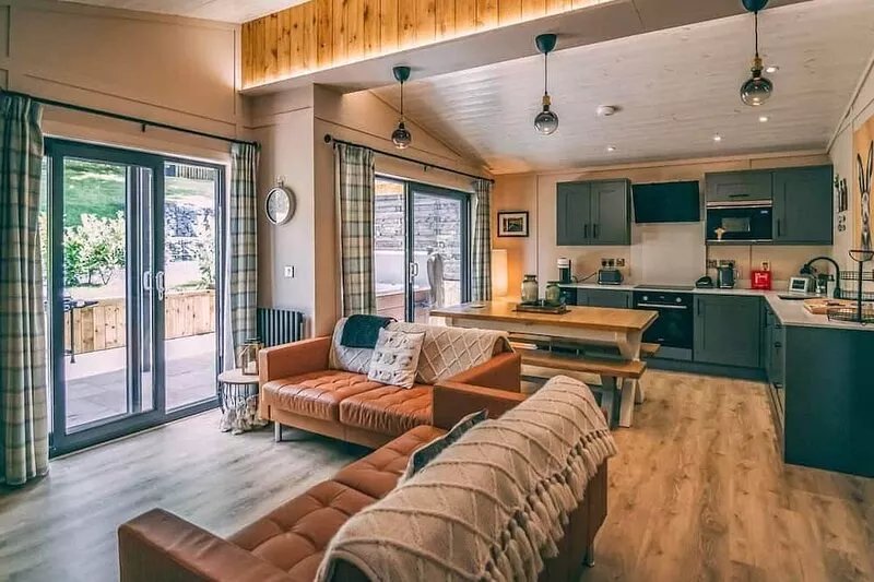 A beautiful bespoke lodge perfect for a family escape.