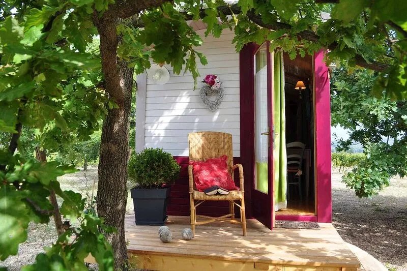 Delicious trailer fully equipped in a haven of peace - long swimming pool