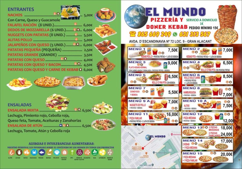 El Mundo pizzeria And Doner Kebab