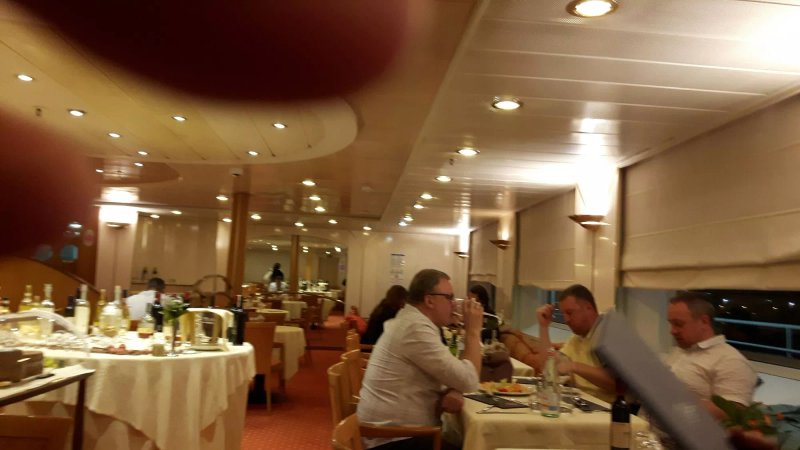 Ristorante Nave Tirrenia Raffaele Rubattino