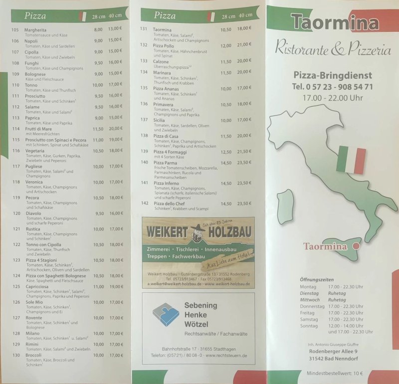 Taormina Restaurant & Pizzeria