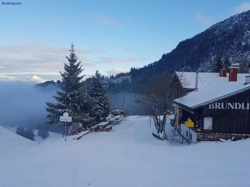 Brundling-Alm Berggasthof Auf 1167m Auf Dem Hochfelln