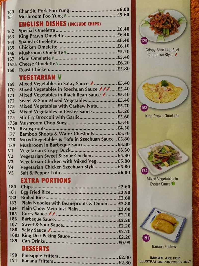 Leigh Sinton Chinese And Thai Takeaway