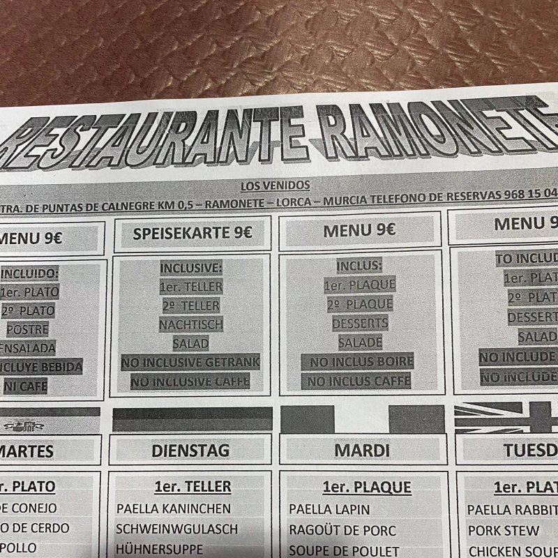 Restaurante Ramonete