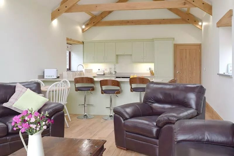 A characterful barn, delightfully converted to offer open-plan living.