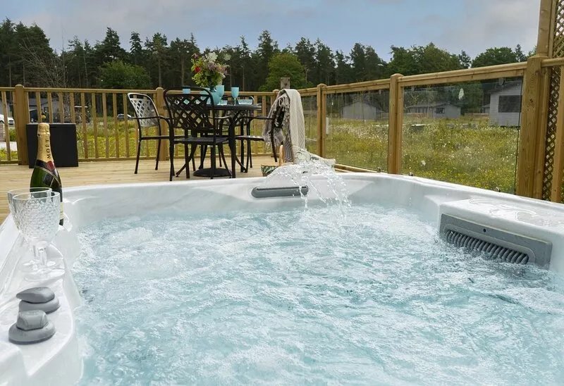Hares Leap - Lodge with Hot Tub