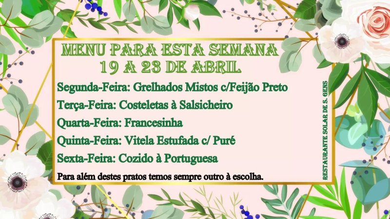 Restaurante Solar de S. Gens