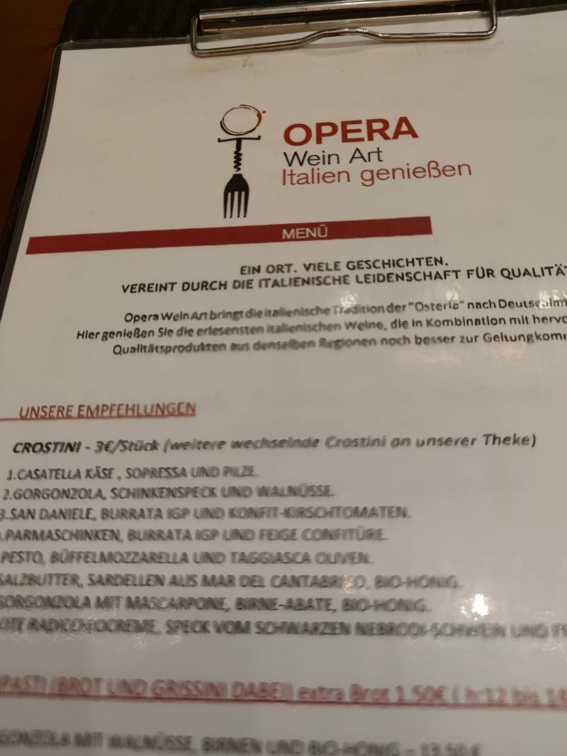 Opera Wein Art