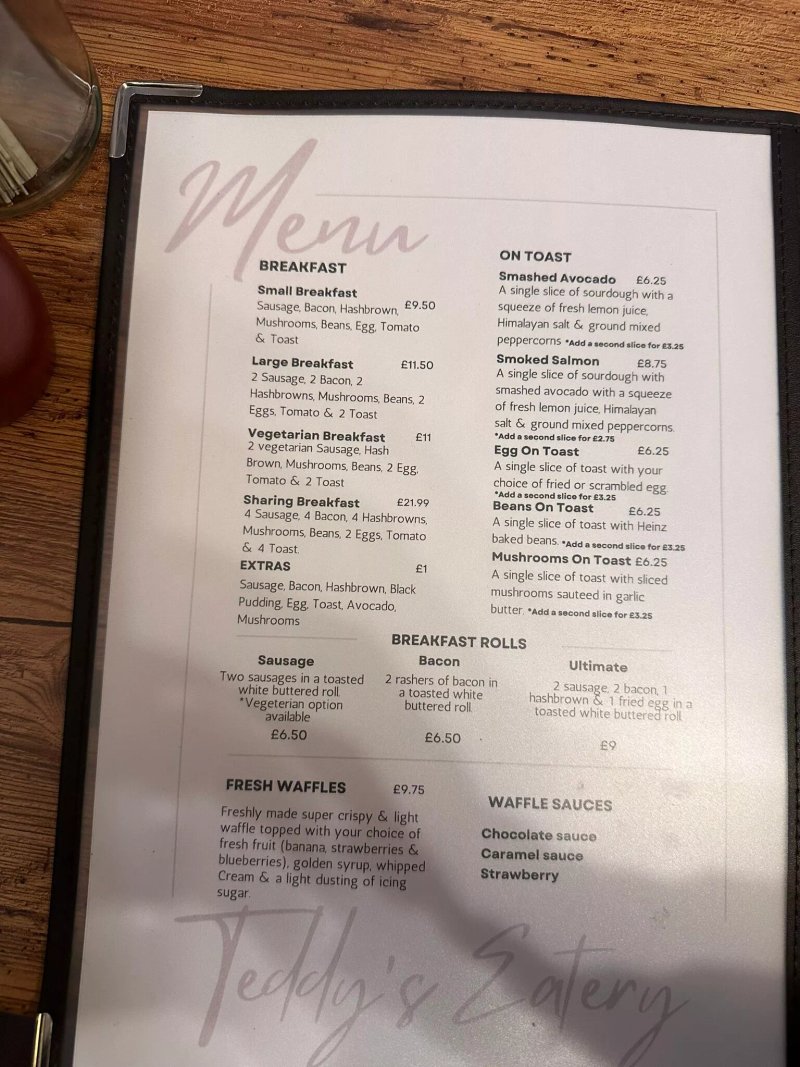 Teddy's Eatery - Townsend Farm Shop
