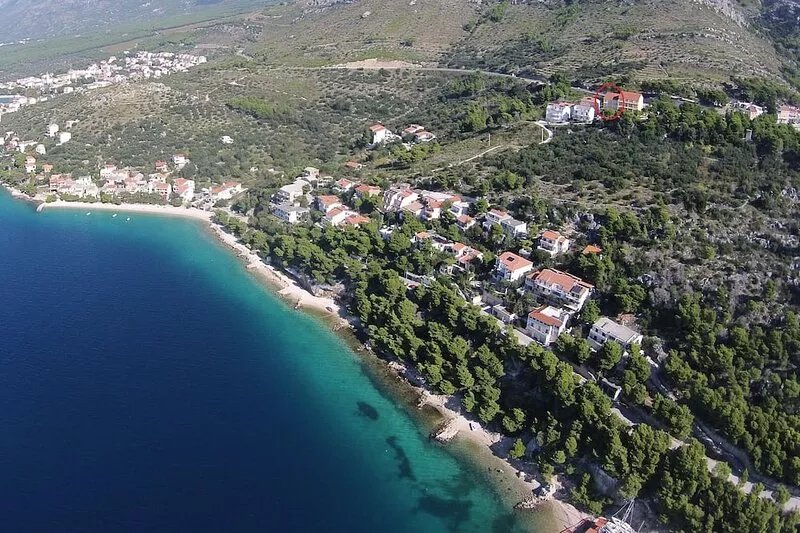 Two bedroom apartment with balcony and sea view Krvavica, Makarska (A-18911-a)