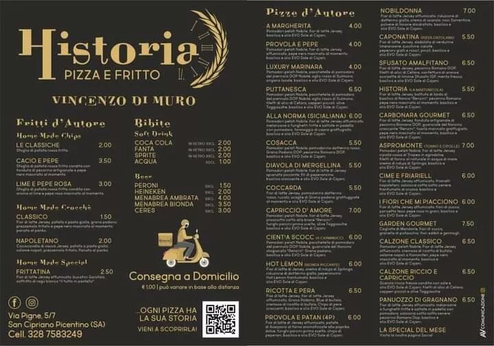 Historia Pizzeria