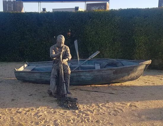 The Fisherman Bronze Sculpture
