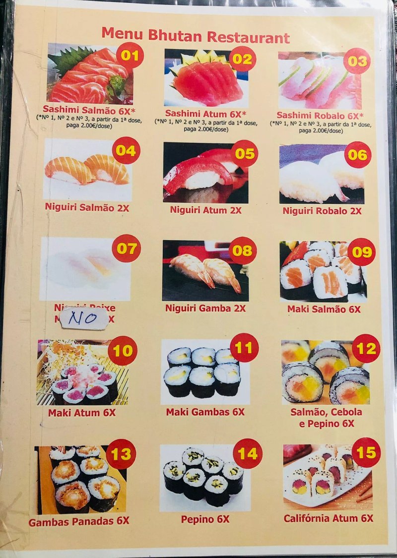 Bhutan Restaurant - Sushi Bar