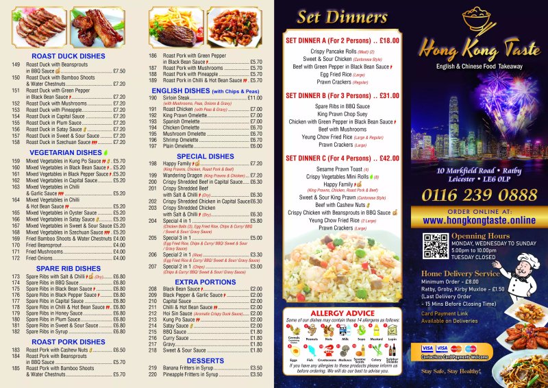 Hong Kong Taste Chinese Takeaway