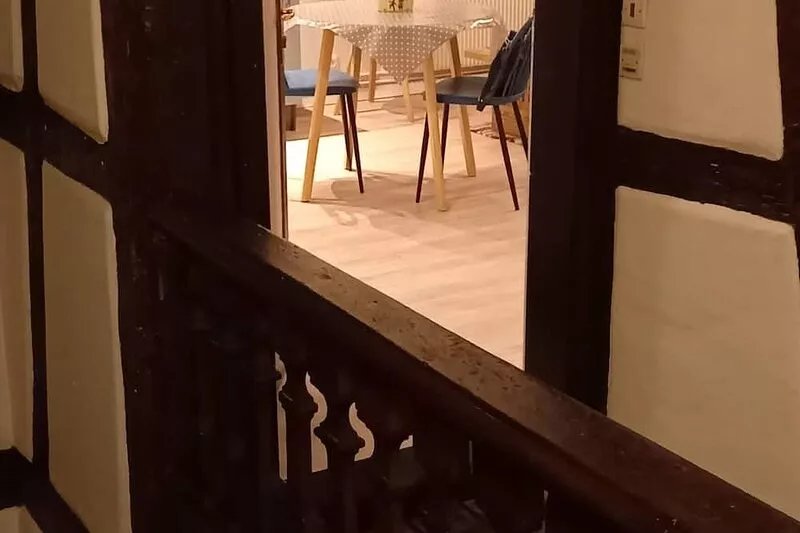"LANDBeautiful beamed apartment in the historic center of Colmar's "Little