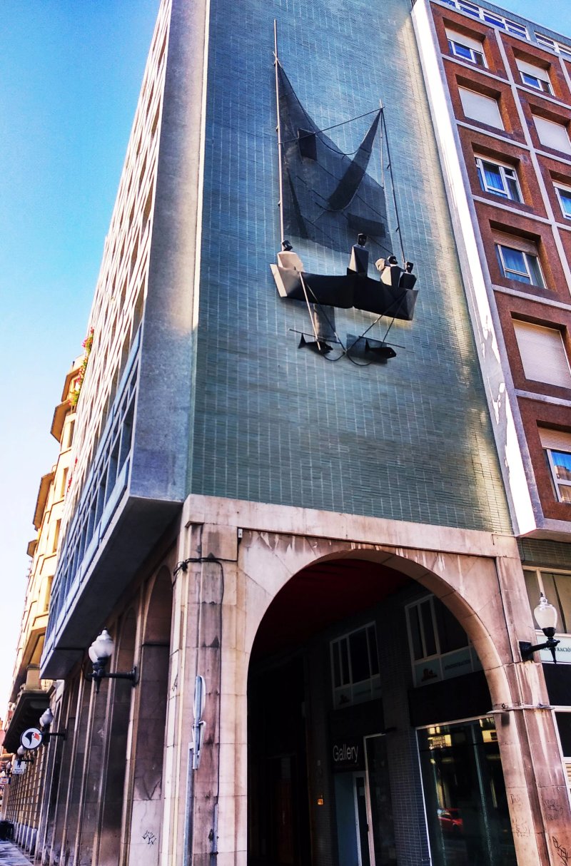 Escultura <Marineros>