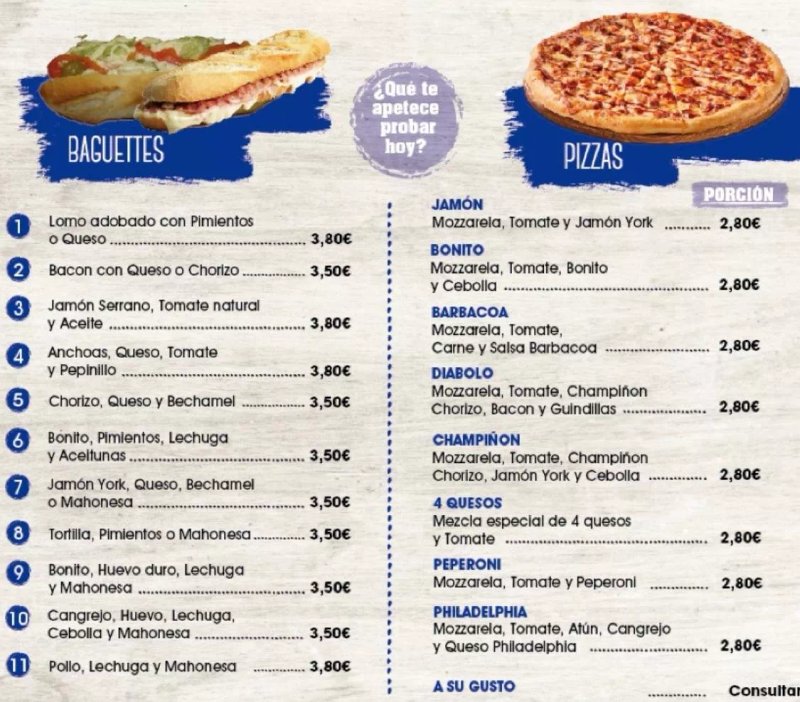 Pizzeria la gondola tordesillas