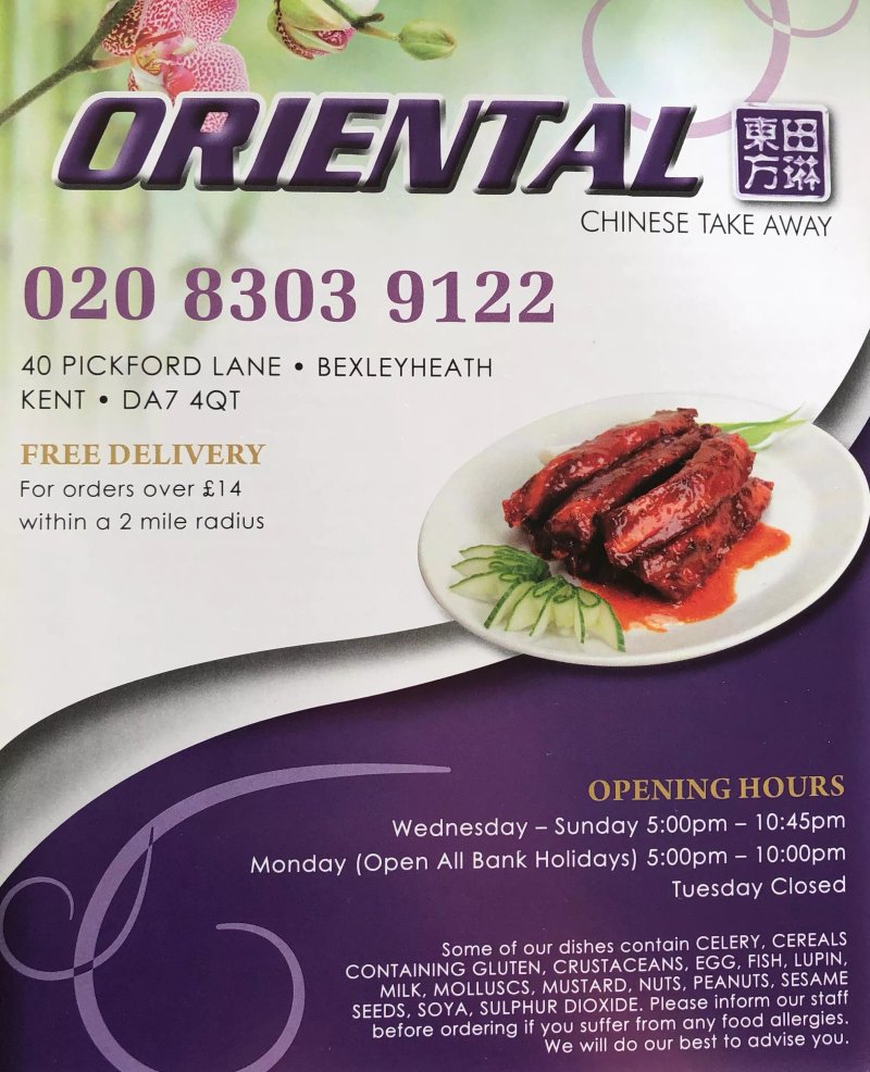 Oriental Chinese Takeaway