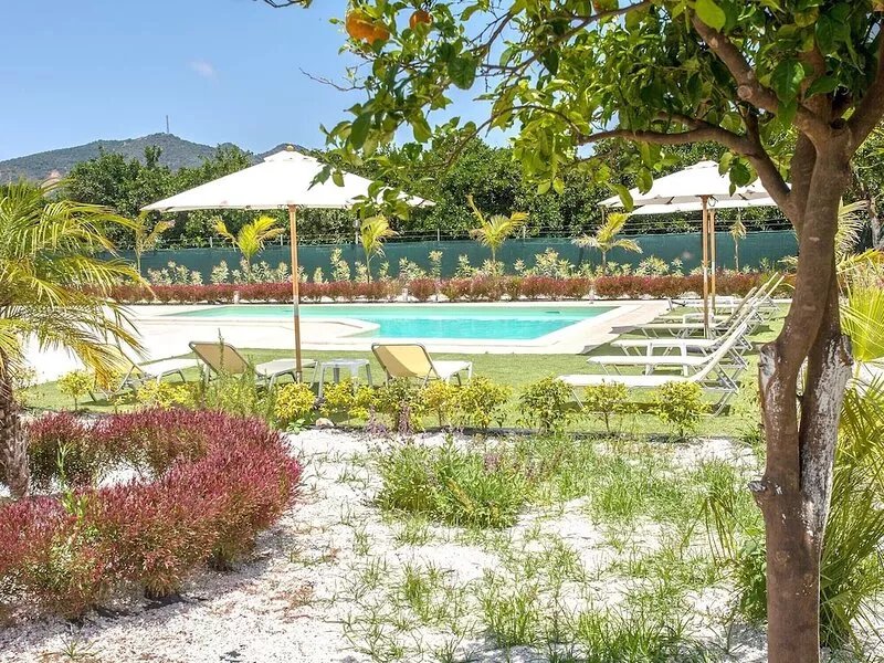Green Orange Villa-A 5 persons organic Villa 6.5km from Platania center