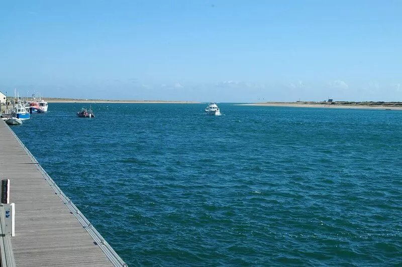 Large house, 100 m from the beaches and the port, ETEL center, close to all