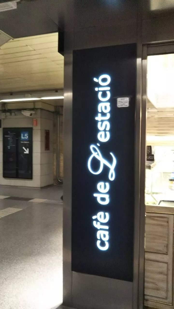 Cafe de L'estacio Sagrada Familia