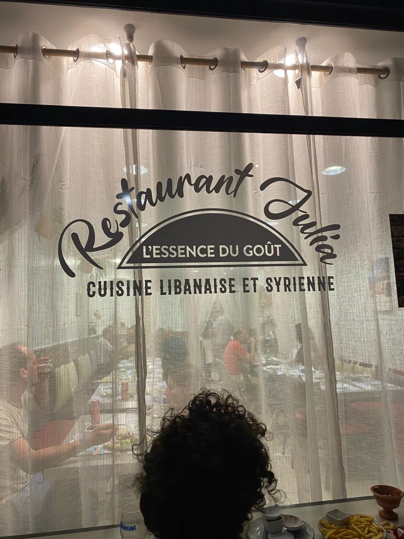 Chez Julia, restaurant libanais/syrien