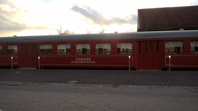 Meierei beim Stainzer Flascherlzug