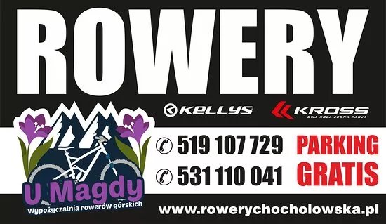 Wypozyczalnia rowerow u Magdy