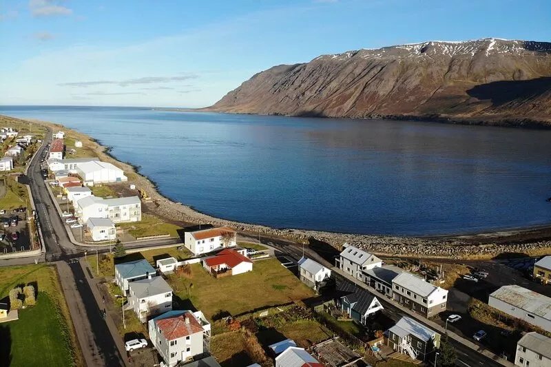 Modern apartment in Siglufjörður with amazing mountain view