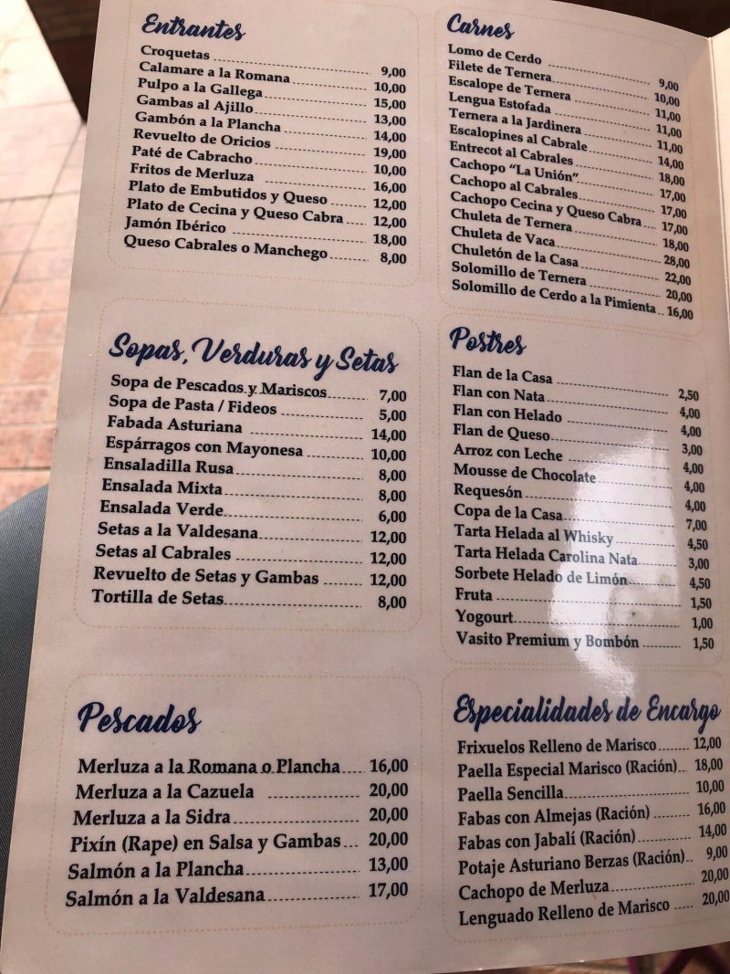 Pension Restaurante La Union