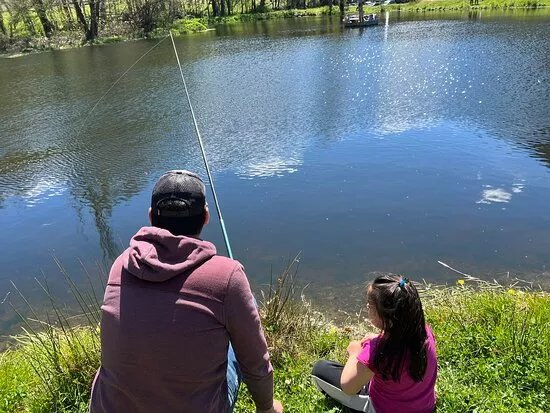 Etang de peche Truite de l'Aston