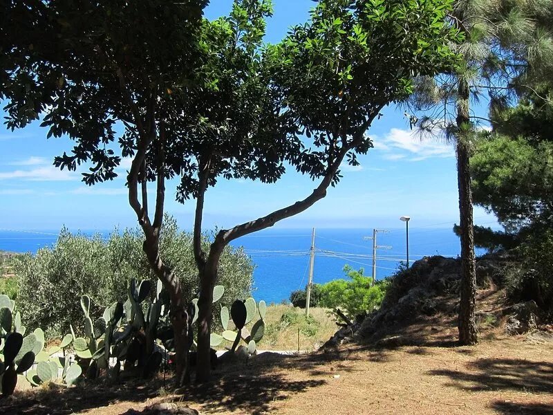 Villa, with an amazing view on the sea,hot tub, close to the Reserve of Zingaro