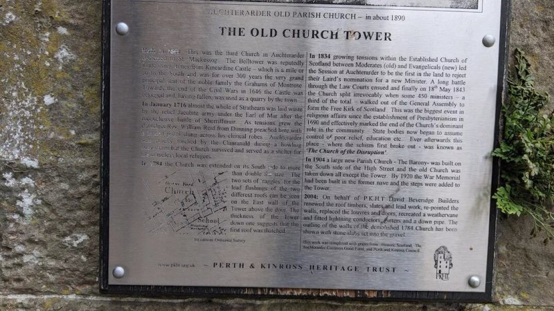Auchterarder Old Church Tower