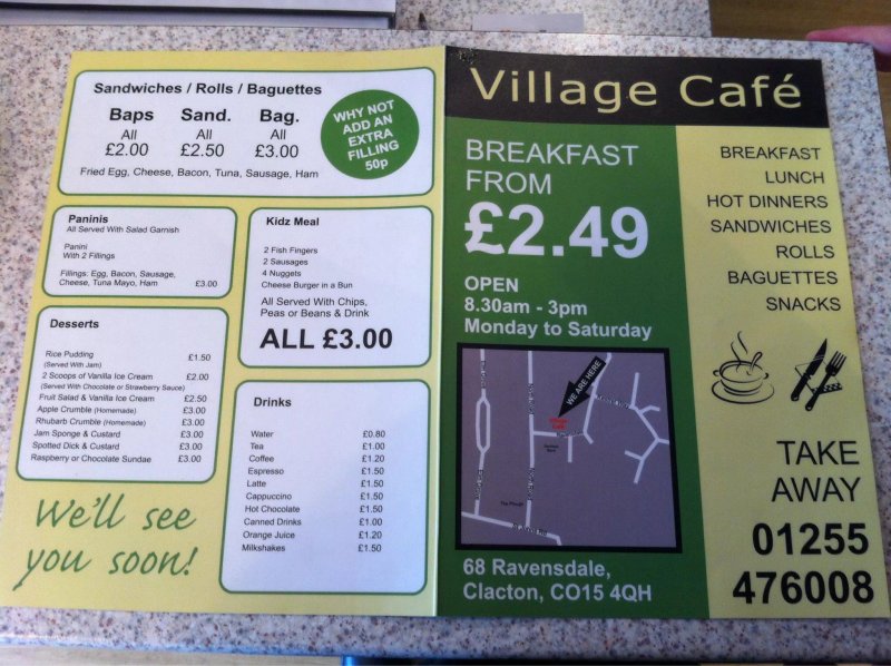 The village cafe