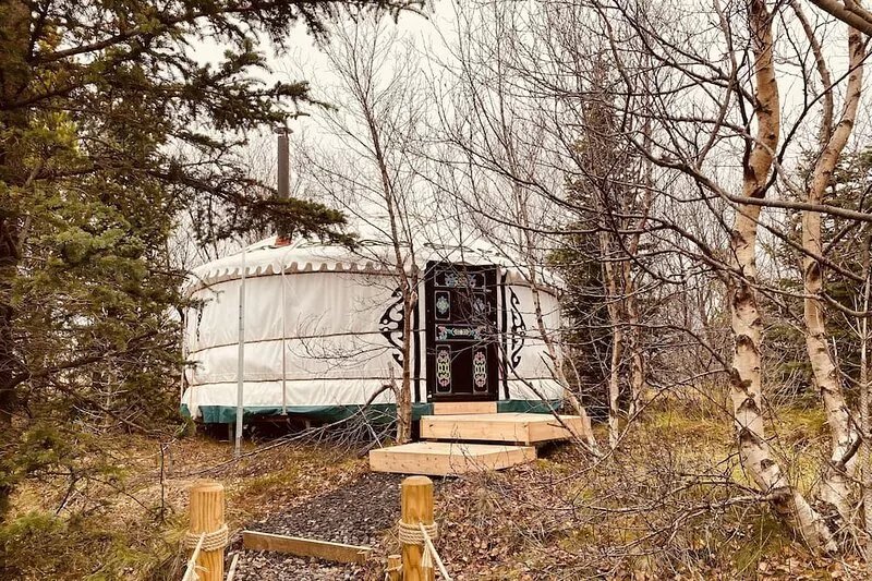 Yurt Freya is a traditional Mongolian yurt with a little extra.