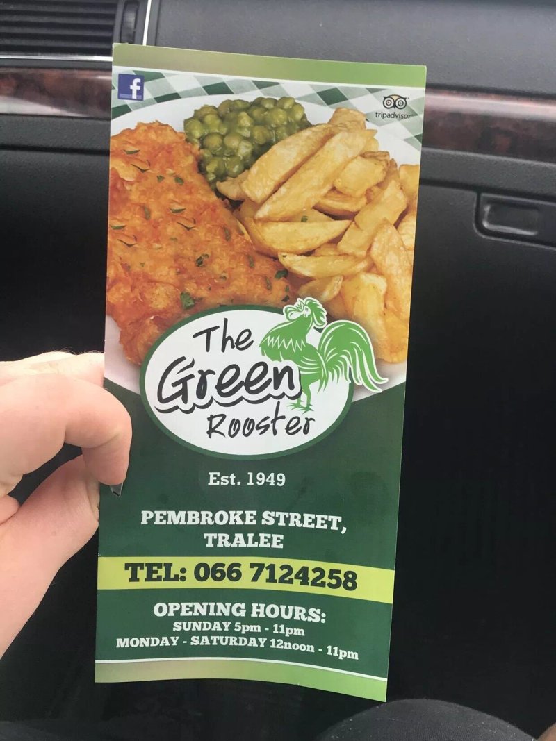 Green Rooster