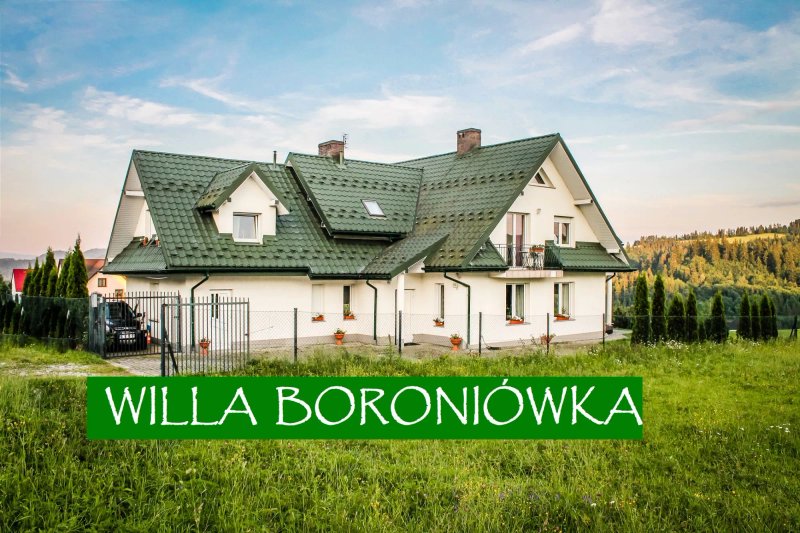 WILLA Boroniówka Falsztyn nad Jeziorem Czorsztyńskim