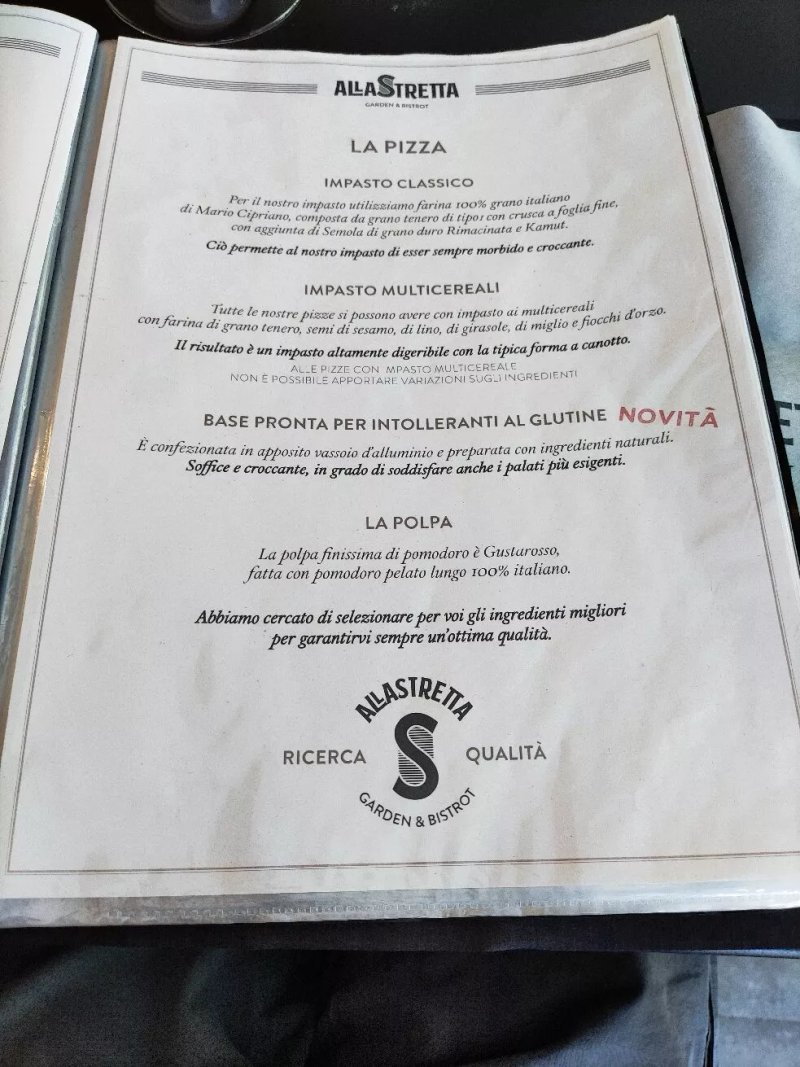 Ristorante Pizzeria Bar alla Stretta