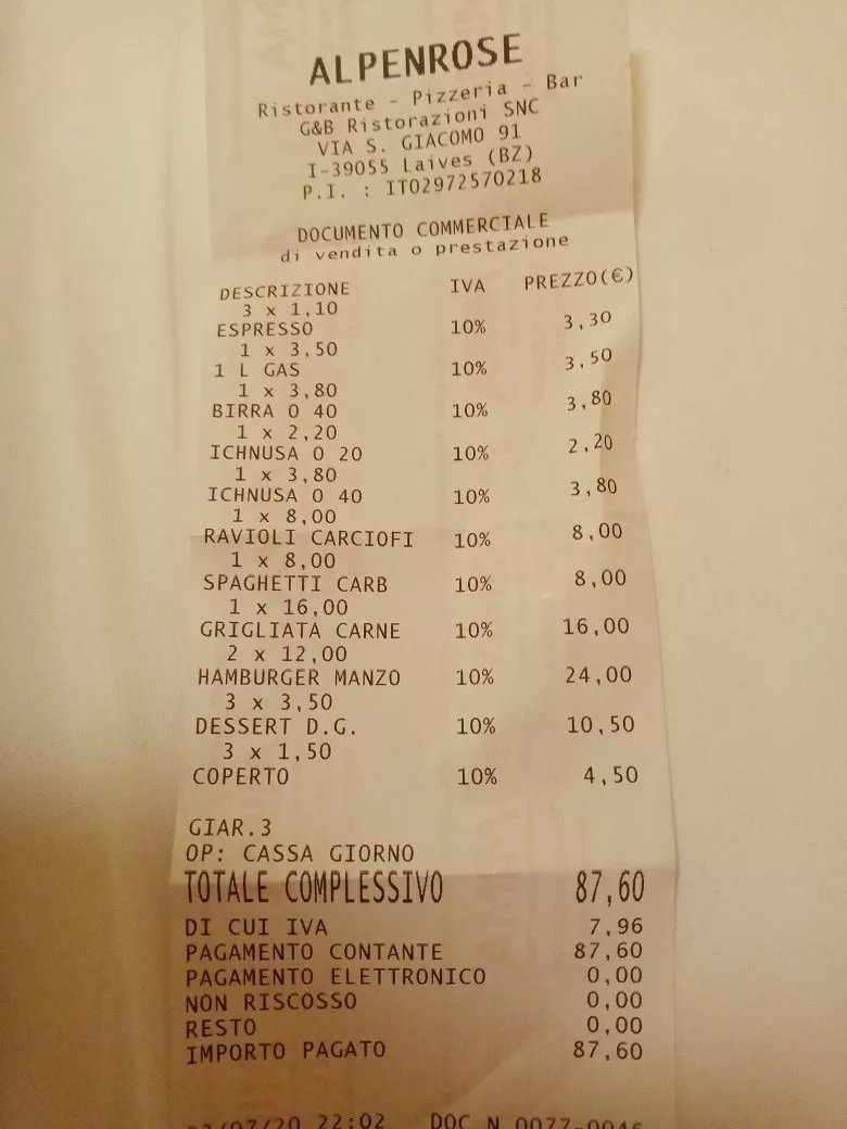Pizzeria Alpenrose