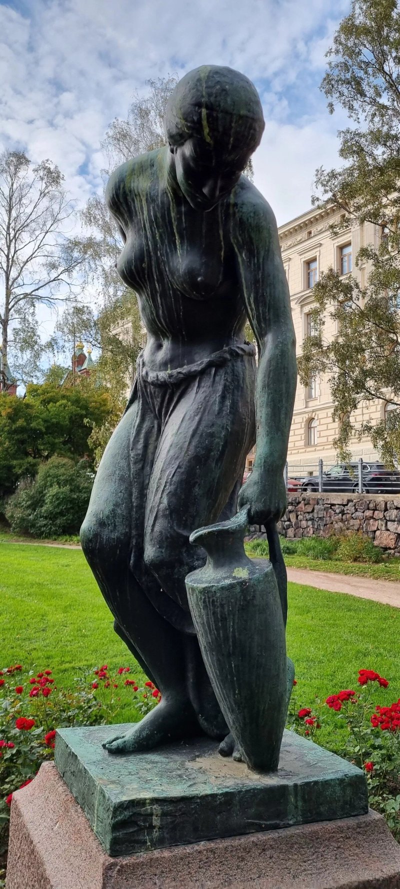 The Water Bearer Sculpture
