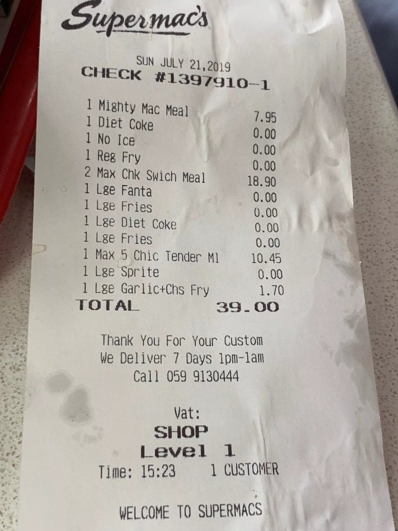 Supermac's & Papa John's