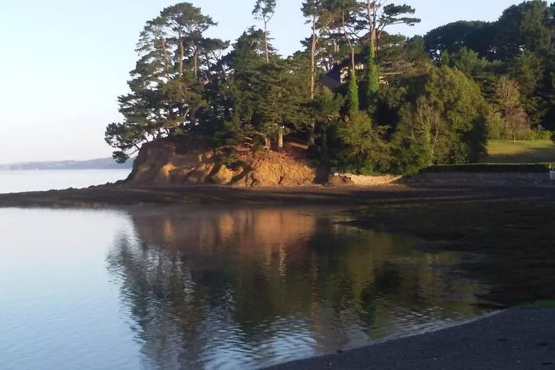 House at the water's edge